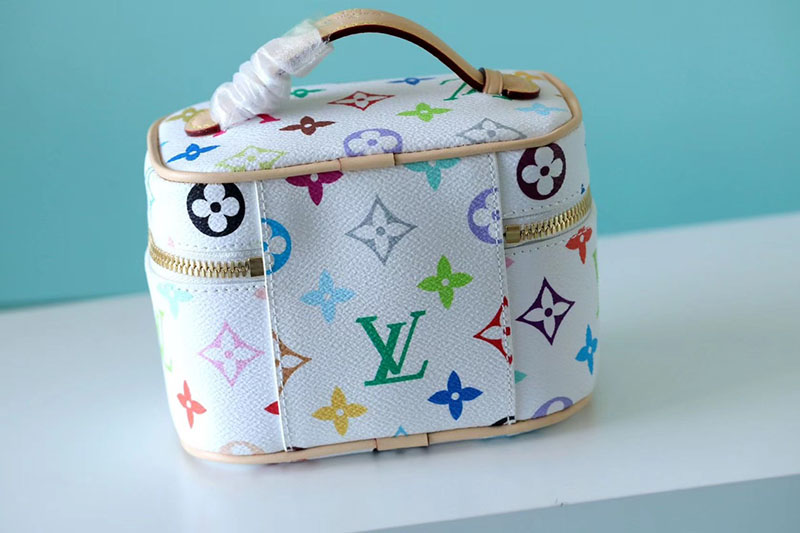 LOUIS VUITTON ルイヴィトン x 村上隆 lv301579 LV × TM ニース・ナノ 超N品 ルイヴィトン ポーチ 安い - 画像 (9)