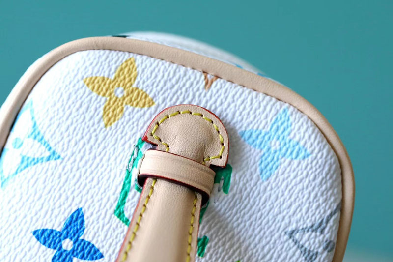 LOUIS VUITTON ルイヴィトン x 村上隆 lv301579 LV × TM ニース・ナノ 超N品 ルイヴィトン ポーチ 安い - 画像 (5)
