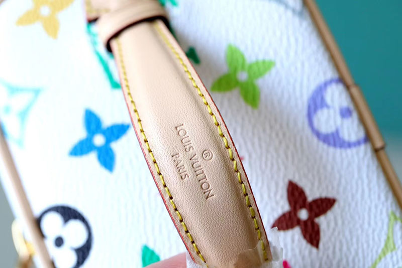 LOUIS VUITTON ルイヴィトン x 村上隆 lv301579 LV × TM ニース・ナノ 超N品 ルイヴィトン ポーチ 安い - 画像 (4)