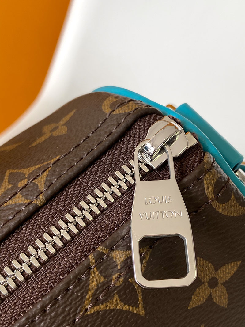 LOUIS VUITTON モノグラム マカサー(LVカラーマニア) キーポル バンドリエール 25cm M12609 ボストンバッグ 超N品 - 画像 (5)