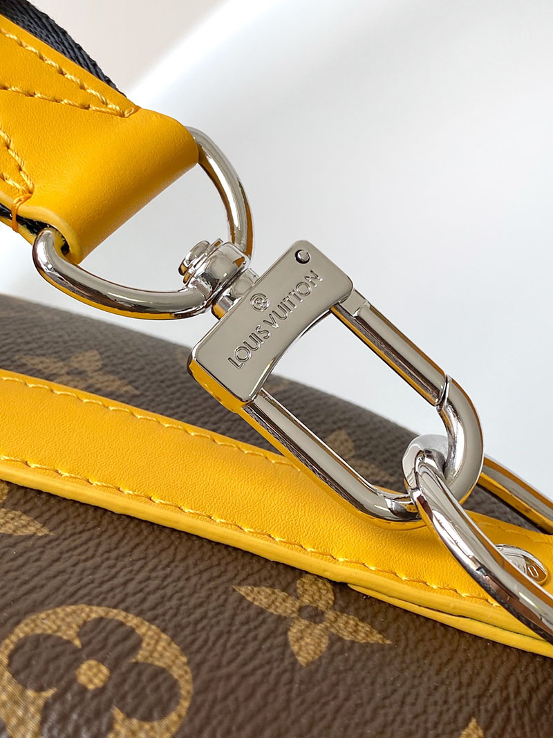 LOUIS VUITTON キーポル バンドリエール 25cm M12733 ボストンバッグ サフラン イエロー 超N品 - 画像 (4)