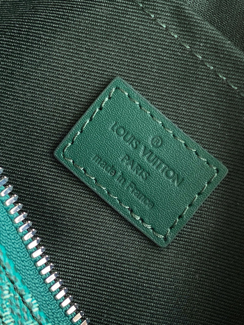 LOUIS VUITTON キーポルバンドリエール25 M12684 グリーン モノグラムヘリテージ ユニセックス ボストンバッグ 超N品 - 画像 (2)