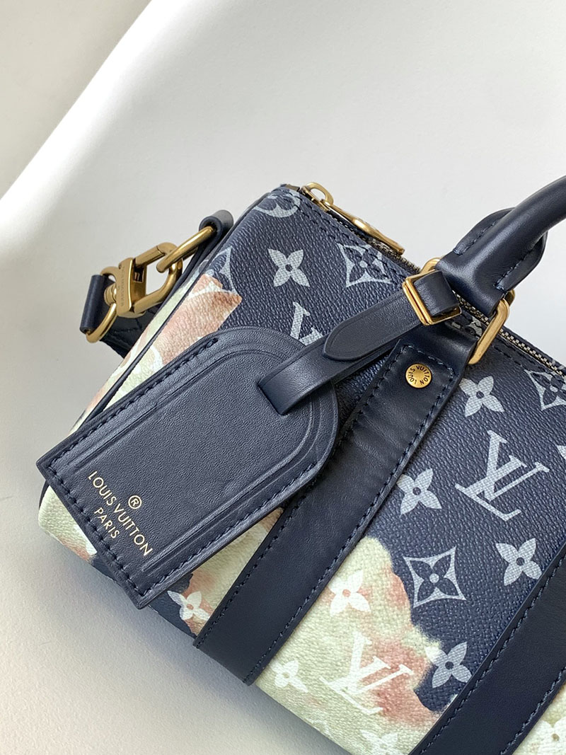 LOUIS VUITTON キーポル バンドリエール25 モノグラムインクブルー ハンドバッグ メンズ M46804 超N品 - 画像 (6)