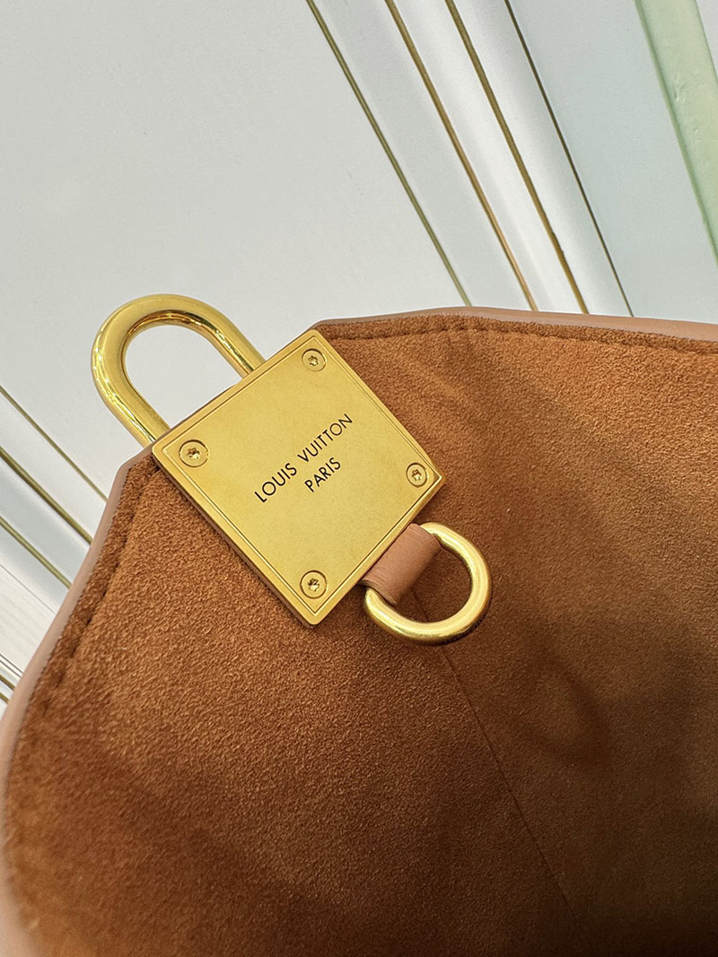 逸品 ルイヴィトン M25354 ロウキー・ホーボーPM ショルダーバッグ レザー コニャック LOUIS VUITTON - 画像 (2)