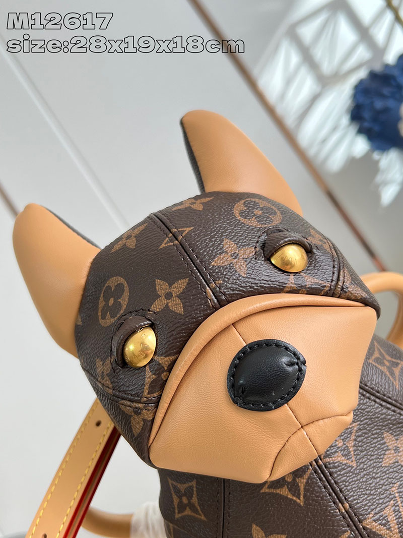逸品 ルイヴィトン モノグラム プーチ バッグ M12617 ショルダーバッグ モノグラム 2WAY 犬 LOUIS VUITTON - 画像 (10)
