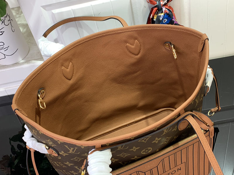 LOUIS VUITTON モノグラム ネヴァーフル・インサイドアウト MM M12061 トートバッグ 超N品 - 画像 (4)