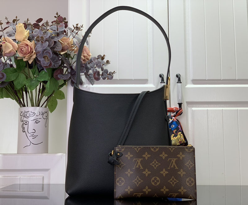 LOUIS VUITTON M25352 ロウキー ホーボーPM ショルダーバッグ ルイヴィトン バッグ レディース ブラック 超N品 - 画像 (8)