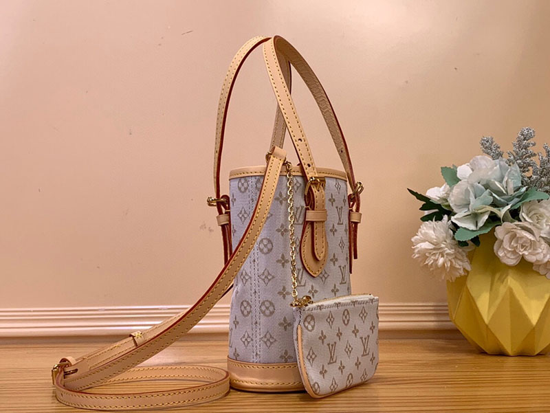 LOUIS VUITTON M12317 ナノ・バケット 超N品 ルイヴィトン バケットバッグ ルイヴィトン ハンドバッグ 人気 - 画像 (9)