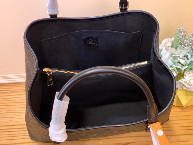 LOUIS VUITTON M47185 モノグラムアンプラント バビロン トートMM ノワール 超N品 ルイヴィトン トートバッグ - 画像 (3)