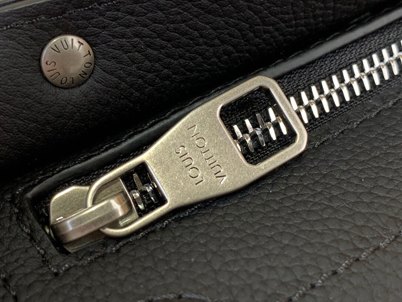 LOUIS VUITTON ハンドバッグ LV コロラド・カーフレザー ソウル・トランク EW M11615 2WAY 黒 ブラック - 画像 (4)