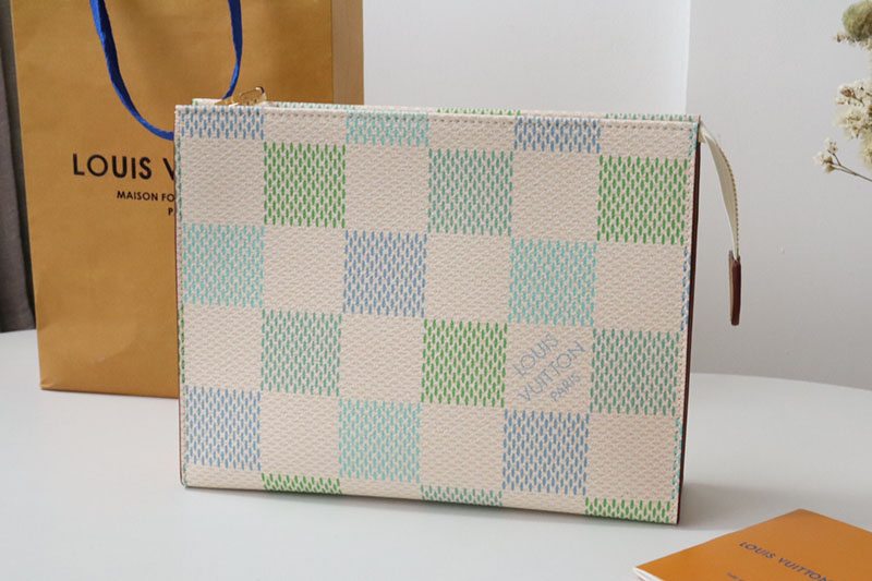 LOUIS VUITTON N47542 ポッシュ・トワレ ピスタチオ 超N品 ルイヴィトン ポーチバッグ レディース メンズ - 画像 (8)