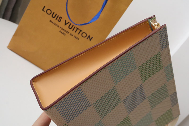 LOUIS VUITTON N47542 ポッシュ・トワレ ピスタチオ 超N品 ルイヴィトン ポーチバッグ レディース メンズ - 画像 (5)