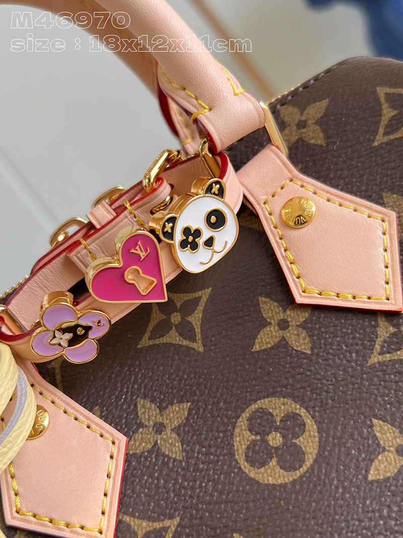 LOUIS VUITTON スピーディ・バンドリエール 18 lv301701 ブラウン 超N品 ルイヴィトン モノグラム ボストンバッグ - 画像 (9)
