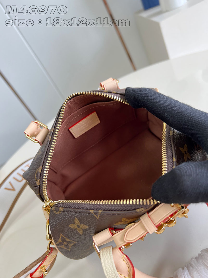 LOUIS VUITTON スピーディ・バンドリエール 18 lv301702 ブラウン 超N品 ルイヴィトンショルダーバッグモノグラム - 画像 (3)