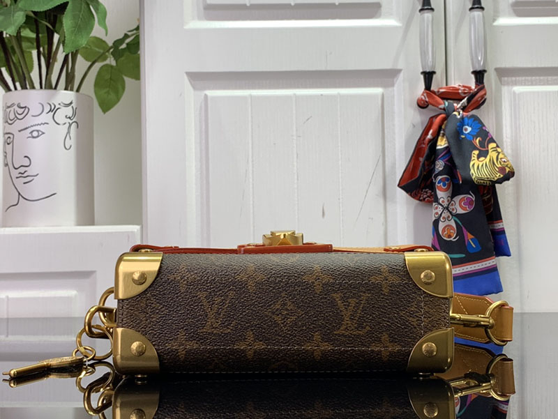 LOUIS VUITTON モノグラム ソウルトランク 2WAYショルダー ブラウン M11535 メンズ モノグラムダストキャンバス ハンドバッグ 超N品 - 画像 (7)