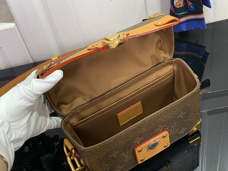 LOUIS VUITTON モノグラム ソウルトランク 2WAYショルダー ブラウン M11535 メンズ モノグラムダストキャンバス ハンドバッグ 超N品 - 画像 (2)