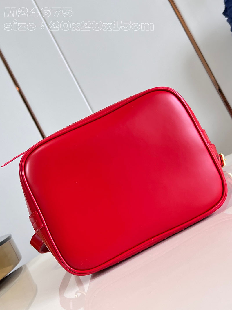 LOUIS VUITTON ノエ BB M24675 レッド 超N品 ルイヴィトン バケツバッグ 新品 - 画像 (3)