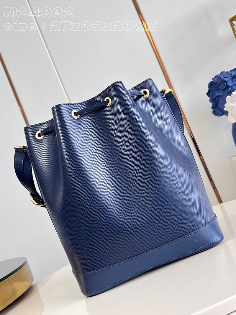 LOUIS VUITTON ノエ MM M24932 ネイビー ブルー 超N品 ルイヴィトン バケツバッグ 新品 - 画像 (4)