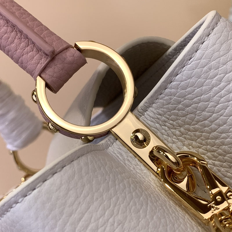 LOUIS VUITTON カプシーヌ MM lv301747 ホワイト/ピンク レディース 2WAYバッグ 超N品 ヴィトン カプシーヌ 値段 - 画像 (7)