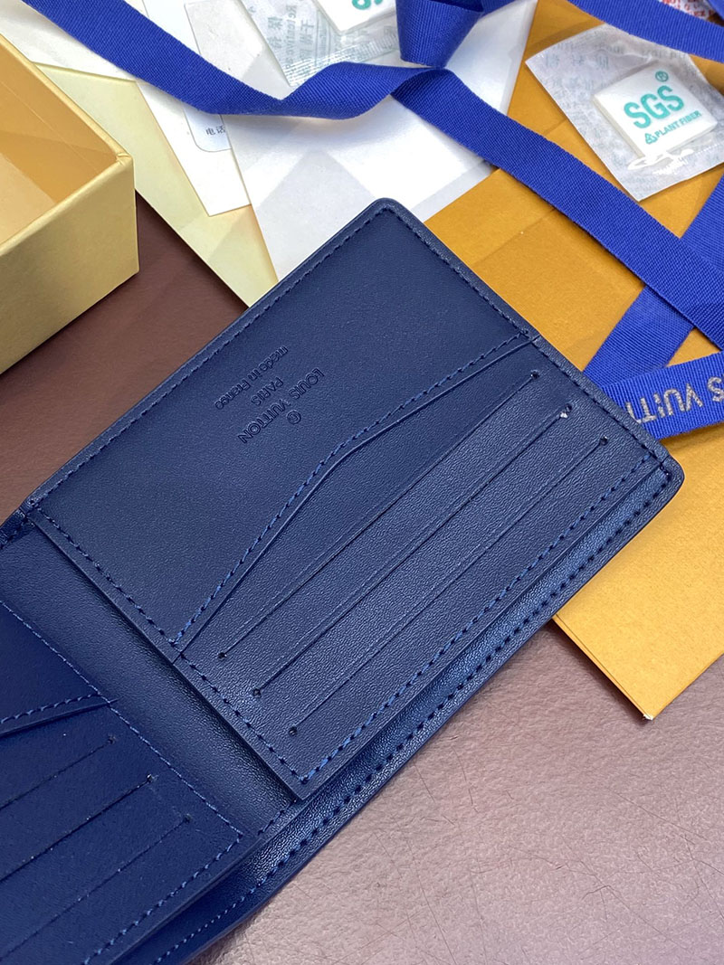 LOUIS VUITTON ポルトフォイユ・ミュルティプル lv301758 超N品 ルイヴィトン 財布 メンズ 二つ折り 小銭入れあり - 画像 (4)