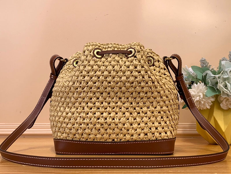 LOUIS VUITTON ショルダーバッグ ノエBB ラフィア M24722 バッグ 超N品 ルイヴィトン エピ ノエ 流行 - 画像 (8)