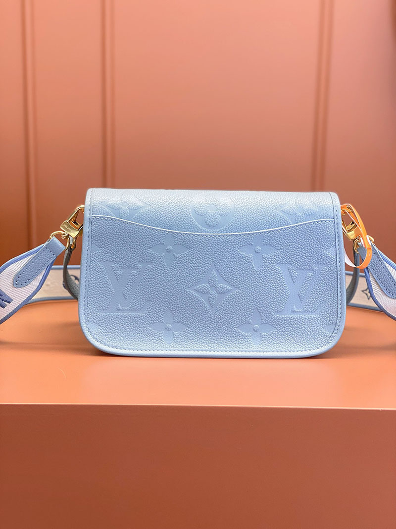 逸品 ルイヴィトン M46846 ディアヌ NM PM ショルダー オランプ ブルー LOUIS VUITTON ルイヴィトン ショルダーバッグ 人気 - 画像 (3)