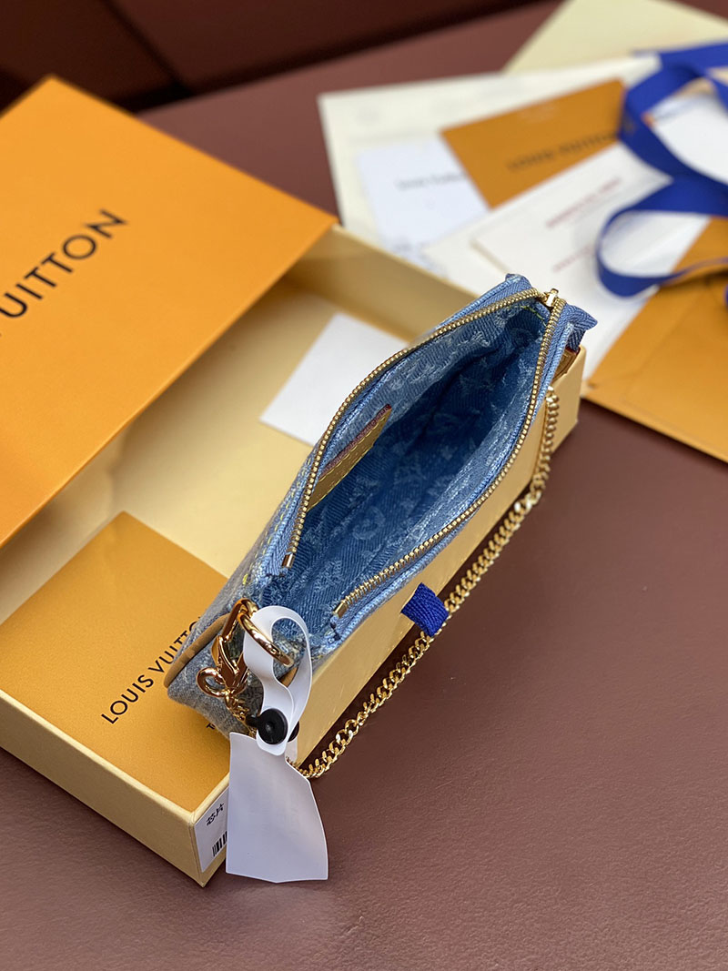 ルイヴィトン アウトレット 店舗 LOUIS VUITTON ミニ・ポシェット・アクセソワール lv301797 超N品 ヴィトン デニム バッグ 新作 - 画像 (8)