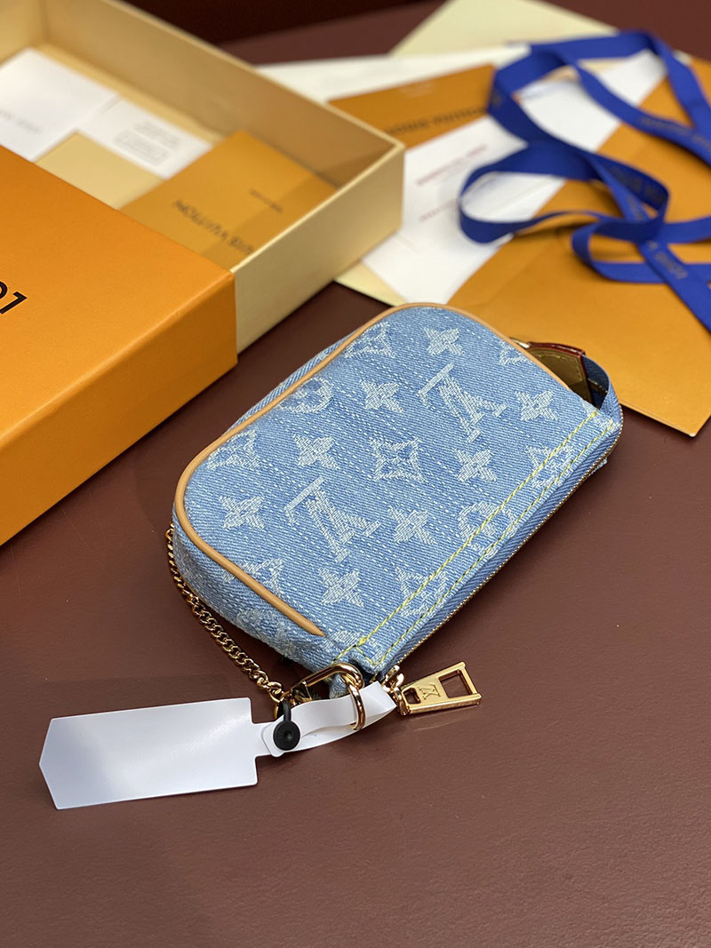 ルイヴィトン アウトレット 店舗 LOUIS VUITTON ミニ・ポシェット・アクセソワール lv301797 超N品 ヴィトン デニム バッグ 新作 - 画像 (7)