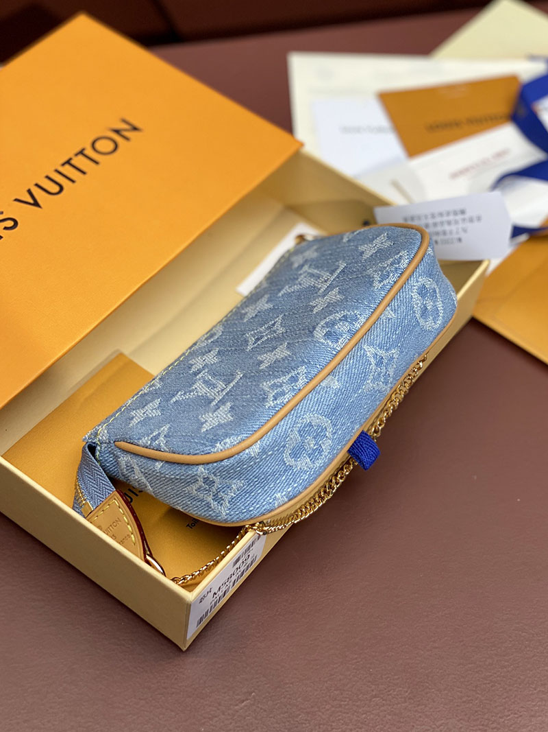 ルイヴィトン アウトレット 店舗 LOUIS VUITTON ミニ・ポシェット・アクセソワール lv301797 超N品 ヴィトン デニム バッグ 新作 - 画像 (5)