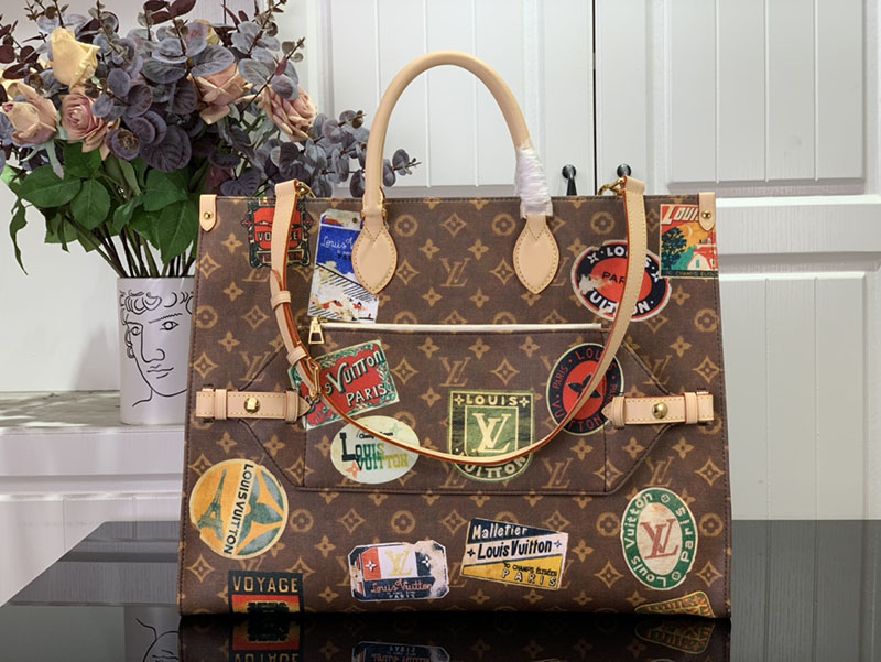 LOUIS VUITTON トートバック オンザゴー ヴォワヤージュ M47147 超N品 ルイヴィトン トートバッグ モノグラム - 画像 (8)