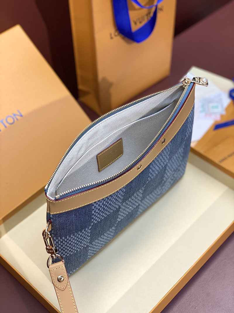 ルイヴィトン アウトレット 店舗 LOUIS VUITTON ポシェット・トゥ・ゴー モノグラム・シャドウ lv301813 ヴィトン デニム バッグ コーデ - 画像 (7)