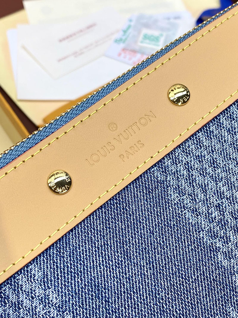 ルイヴィトン アウトレット 店舗 LOUIS VUITTON ポシェット・トゥ・ゴー モノグラム・シャドウ lv301813 ヴィトン デニム バッグ コーデ - 画像 (6)