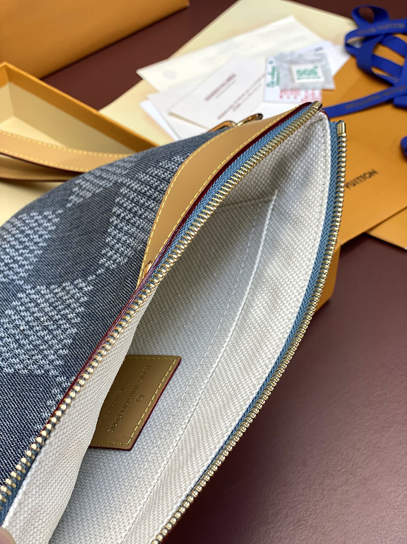 ルイヴィトン アウトレット 店舗 LOUIS VUITTON ポシェット・トゥ・ゴー モノグラム・シャドウ lv301813 ヴィトン デニム バッグ コーデ - 画像 (4)