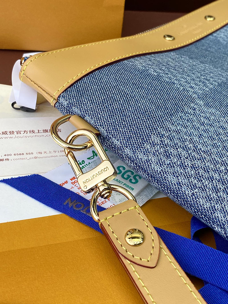 ルイヴィトン アウトレット 店舗 LOUIS VUITTON ポシェット・トゥ・ゴー モノグラム・シャドウ lv301813 ヴィトン デニム バッグ コーデ - 画像 (2)