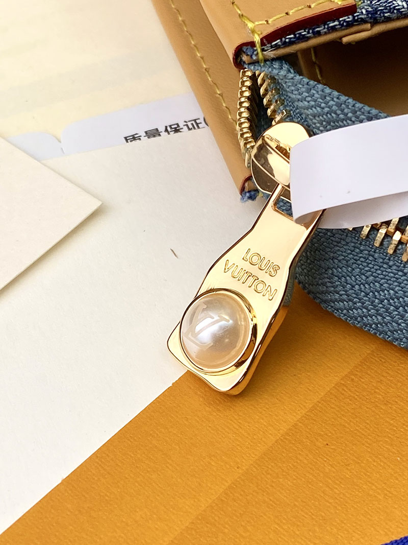 ルイヴィトン アウトレット 店舗 LOUIS VUITTON ポシェット・ヴォワヤージュ MM lv301814 ルイヴィトン モノグラムデニム バッグ - 画像 (2)