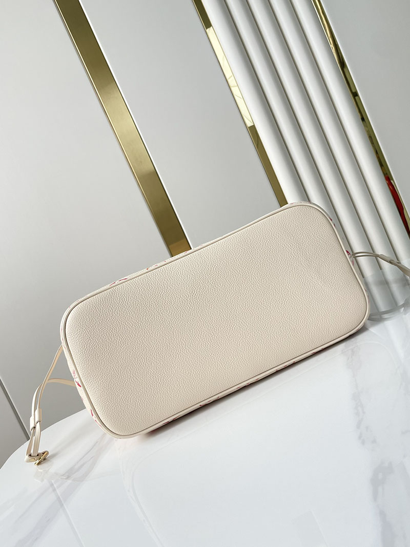 ルイヴィトン アウトレット 店舗 LOUIS VUITTON M47080 モノグラムアンプラント ネヴァーフル MM ショルダーバッグ 肩掛け ポーチ付き トートバッグ - 画像 (7)