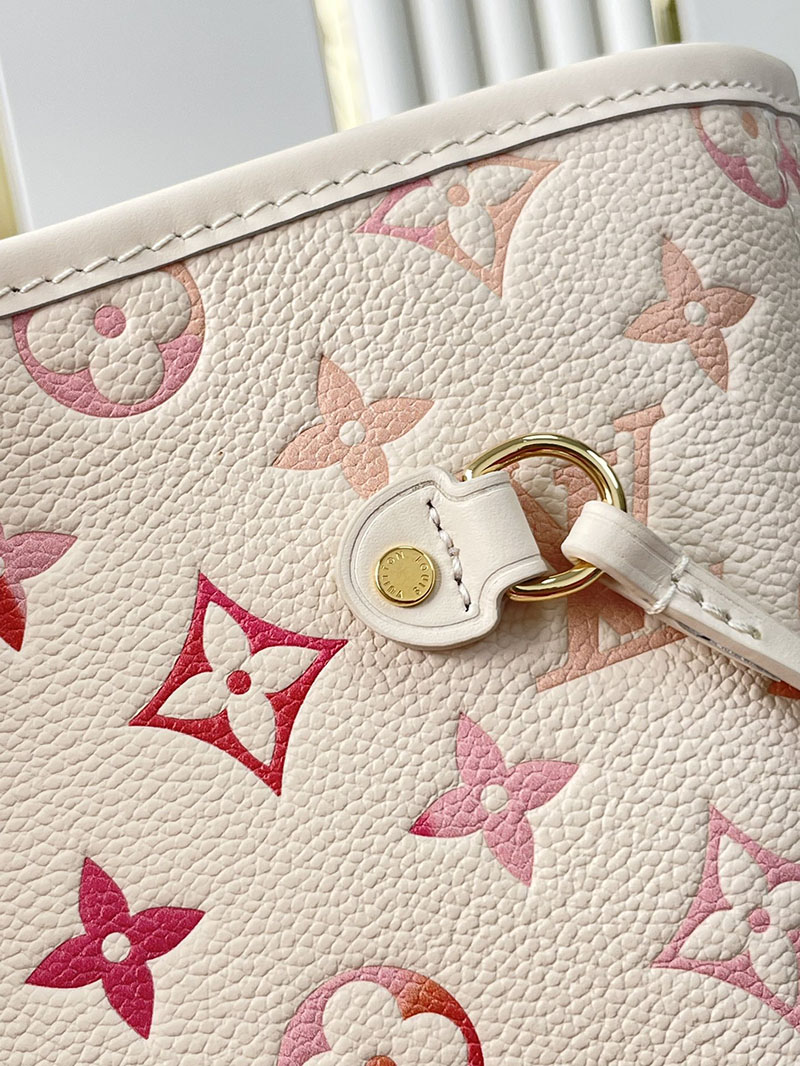 ルイヴィトン アウトレット 店舗 LOUIS VUITTON M47080 モノグラムアンプラント ネヴァーフル MM ショルダーバッグ 肩掛け ポーチ付き トートバッグ - 画像 (5)