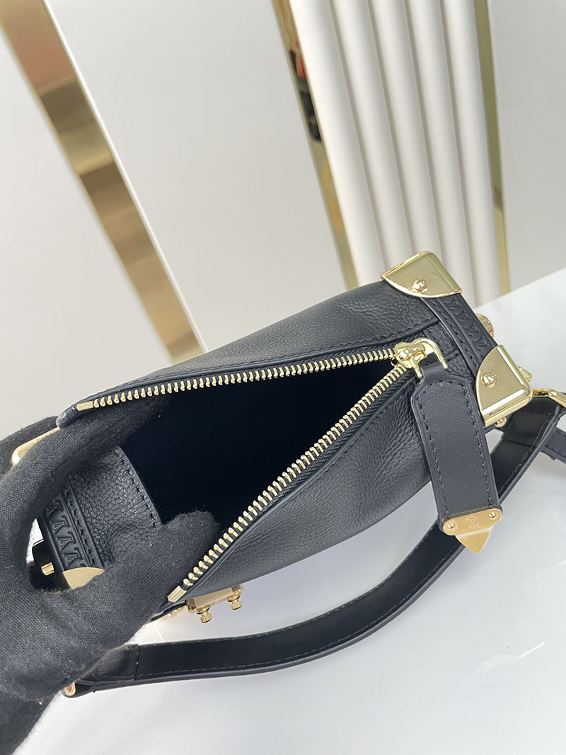 ルイヴィトン アウトレット 店舗 LOUIS VUITTON サイドトランク PM M23817 ルイヴィトン ショルダーバッグ 黒 - 画像 (3)