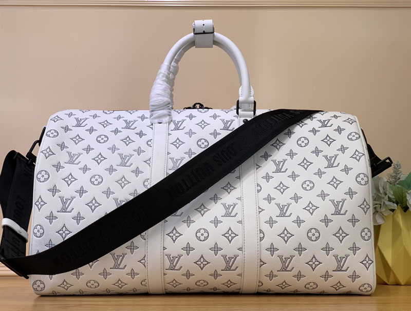 ルイヴィトン アウトレット 店舗 LOUIS VUITTON キーポル・バンドリエール 50 ブロン モノグラム・シャドウ M24954 キーポル50 メンズ - 画像 (8)