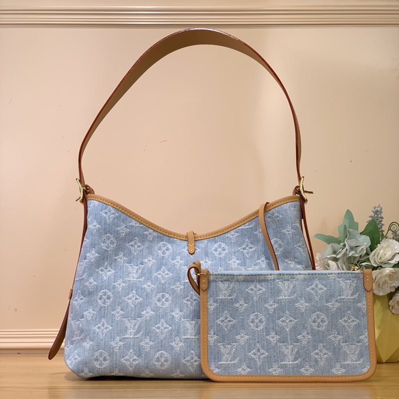 ルイヴィトン アウトレット 店舗 LOUIS VUITTON モノグラム・デニム キャリーオール NM PM M11462 ヴィトン デニム レディース - 画像 (7)