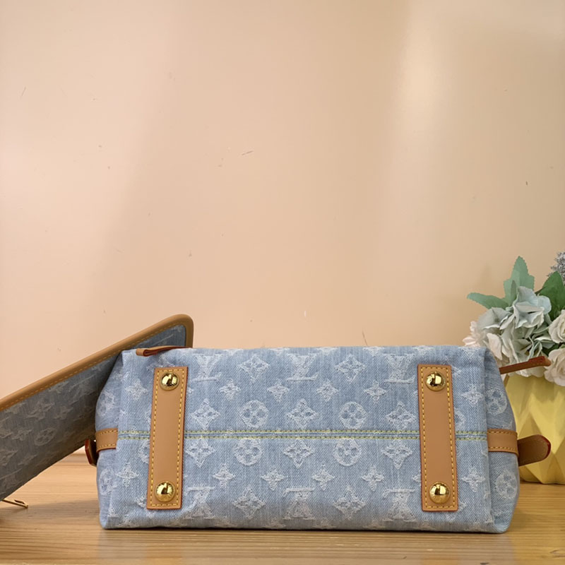 ルイヴィトン アウトレット 店舗 LOUIS VUITTON モノグラム・デニム キャリーオール NM PM M11462 ヴィトン デニム レディース - 画像 (6)