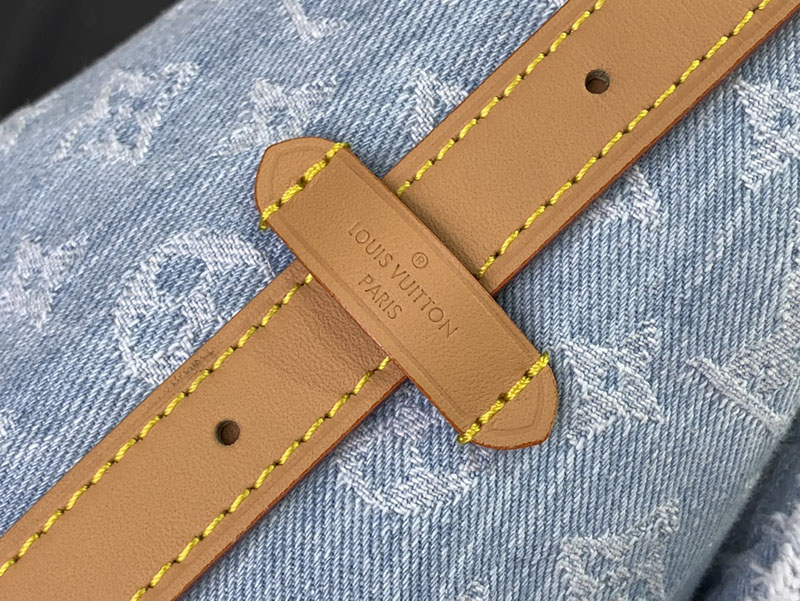 ルイヴィトン アウトレット 店舗 LOUIS VUITTON モノグラム・デニム キャリーオール NM PM M11462 ヴィトン デニム レディース - 画像 (2)