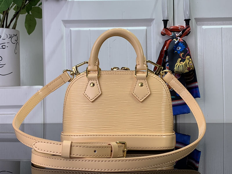 ルイヴィトン アウトレット 店舗 LOUIS VUITTON ナノ・アルマ M82411 ルイヴィトン エピ バッグ 人気 - 画像 (8)