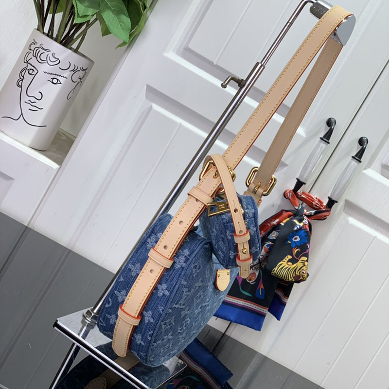 ルイヴィトン アウトレット 店舗 LOUIS VUITTON LVリミックス クロワッサン モノグラム GOTS M46856 モノグラム・デニム - 画像 (9)
