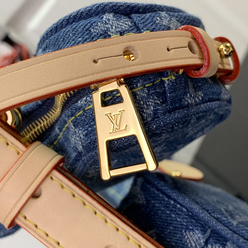 ルイヴィトン アウトレット 店舗 LOUIS VUITTON LVリミックス クロワッサン モノグラム GOTS M46856 モノグラム・デニム - 画像 (6)
