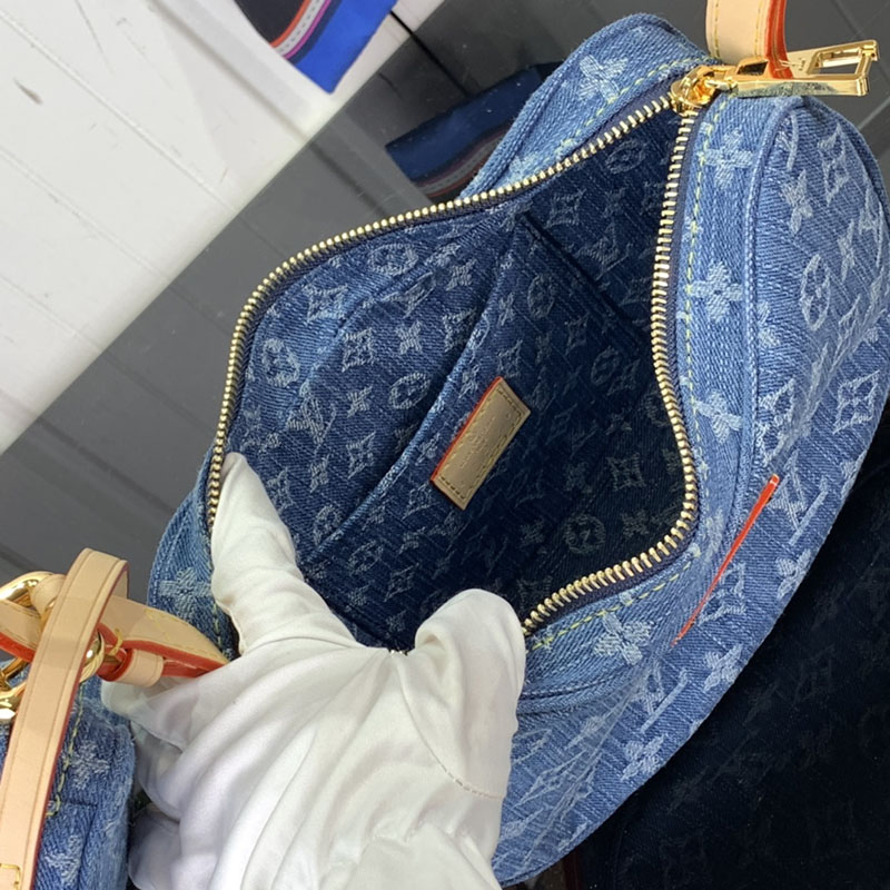 ルイヴィトン アウトレット 店舗 LOUIS VUITTON LVリミックス クロワッサン モノグラム GOTS M46856 モノグラム・デニム - 画像 (3)