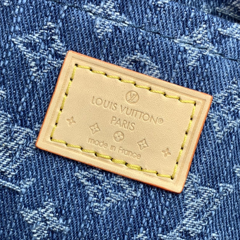 ルイヴィトン アウトレット 店舗 LOUIS VUITTON LVリミックス クロワッサン モノグラム GOTS M46856 モノグラム・デニム - 画像 (2)