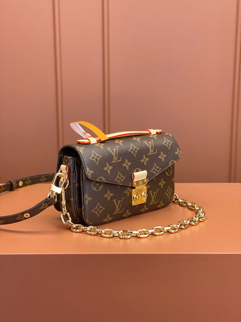 逸品 ルイヴィトン M46279 ポシェット・メティス EW ブラウン モノグラム・キャンバス LOUIS VUITTON ルイヴィトン ショルダーバッグ レディース - 画像 (8)