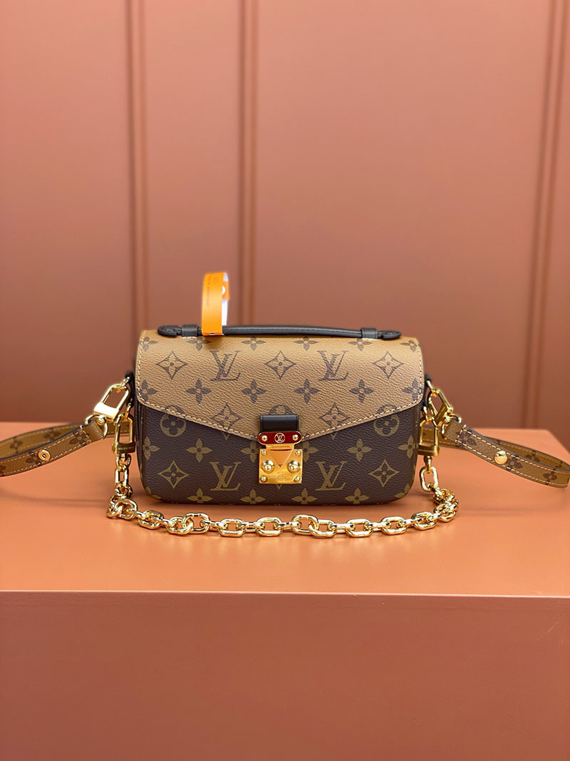 逸品 ルイヴィトン lv302002 ポシェット・メティス EW ブラウン モノグラム・キャンバス LOUIS VUITTON ルイヴィトン ショルダーバッグ モノグラム - 画像 (9)
