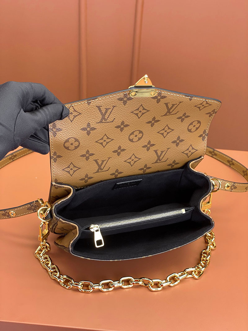 逸品 ルイヴィトン lv302002 ポシェット・メティス EW ブラウン モノグラム・キャンバス LOUIS VUITTON ルイヴィトン ショルダーバッグ モノグラム - 画像 (6)